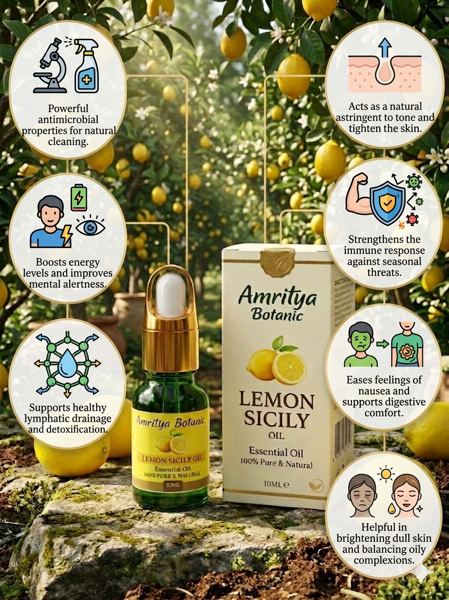Lemon Sicily Essential Oil